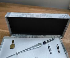 glass calligraphy dip pen gift set