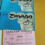 Rare 1970s Dublin Club & Cinema Passes.  Zhivago, Carlton, Papillon II Image 3