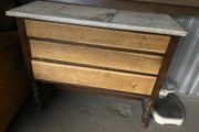 oak dresser vanity