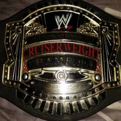 Wwe Cruiser Welght Champion Belt