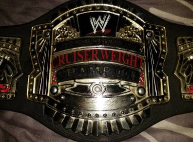 Wwe Cruiser Welght Champion Belt