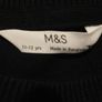 M&S Boys Christmas football theme jumper Image 2