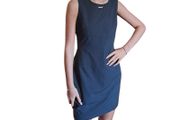 Calvin Klein 90s minimalist shift dress