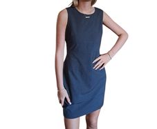 Calvin Klein 90s minimalist shift dress