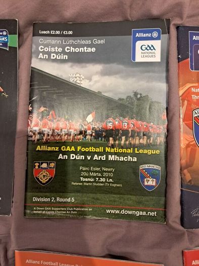 GAA Programmes X 16