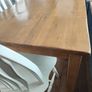 Solid oak table and chairs Image 4
