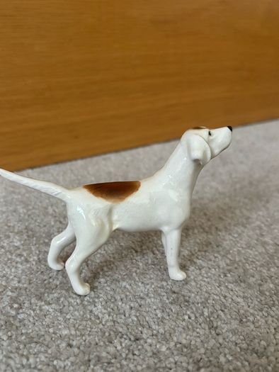 Small Vintage Beswick Foxhound Figurine