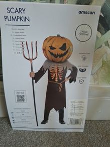 Scary Pumpkin Costume/ Fancy Dress