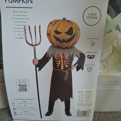 Scary Pumpkin Costume/ Fancy Dress