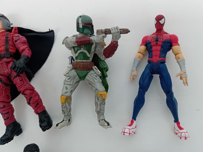 Mixed Action Figure Lot & Parts