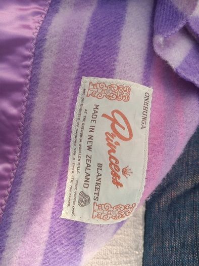 vintage wool blanket