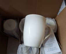 Newbridge silverware mugs