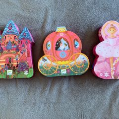 3 Djeco jigsaw