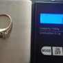 9ct gold cluster ring. Image 10