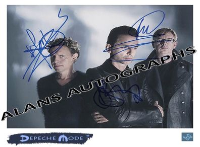 Depeche Mode Autographs