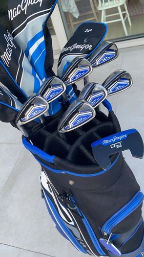 Left handed macgregor golf set