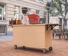 Collapsible Coffee Carts