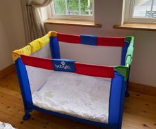 FREE baby travel cot
