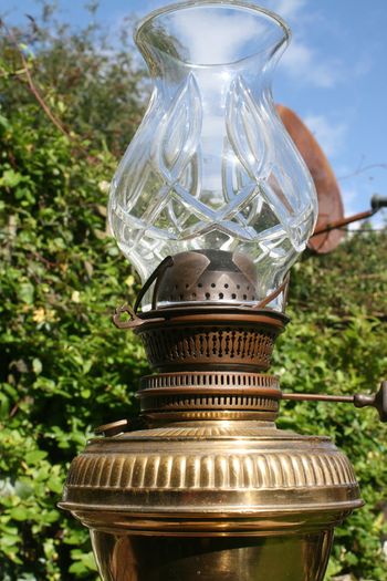Vintage  Oil Lamp