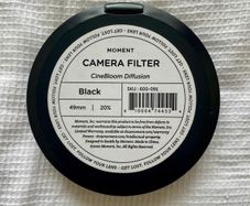 Moment 20% diffusion 49mm filter