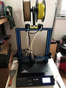 A20M 3d printer multi color Dual Extruder & Z axis, High Precision DIY Kit 3D printing machine, Filament Detector