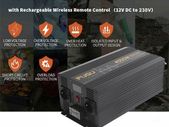 Inverter 4000W to 8000W Pure Sine Wave Power Voltage Converter 12V 230V