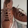 trainers  Carl scarpa tan leather trainers size 40 Image 3