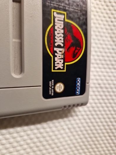 Jurassic Park Super Nintendo Snes Arcade Retro Games Original
