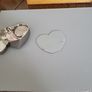 Clock heart shaped Image 4
