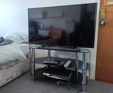 Tv, Stand, Sky Box