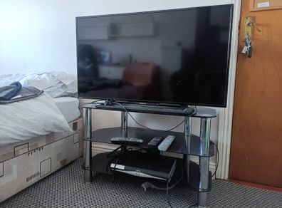 Tv, Stand, Sky Box