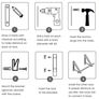 LIVEHITOP Wall Mounted Clothes Rail with Rod. NEW!!! Image 3