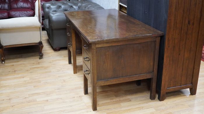 Vintage Oak Office Desk
