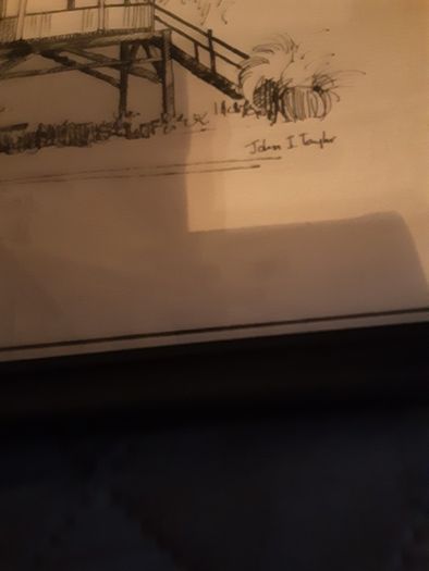 four Australian ink sketches,