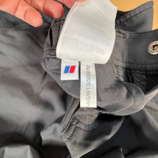 Berghaus Womens Hiking Pants Venting - Gray Size UK 8 W28 L29