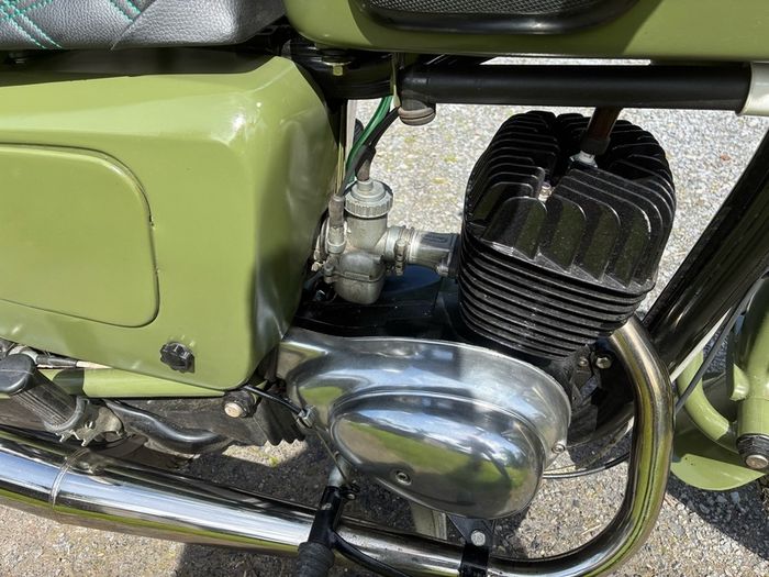 Vintage MZ 2 Stroke Bike. MINT