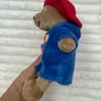Rainbow Designs My First Paddington Bear approx. 9 Plush Lovey Blue Coat Red Hat 2015 Used Please see pictures Image 5