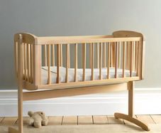 Wooden Swinging Crib