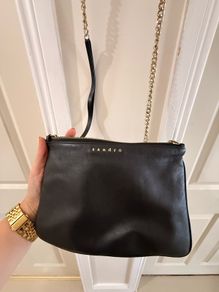 Sandro leather handbag