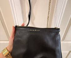 Sandro leather handbag