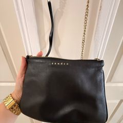 Sandro leather handbag