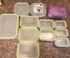 Lock & Lock Style Airtight Food Storage Containers Bundle