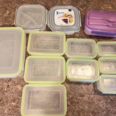 Lock & Lock Style Airtight Food Storage Containers Bundle