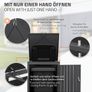 Single Wheelie Bin Storage Box with Gas Struts  Fits 60L, 120L & 240L Bins Image 5