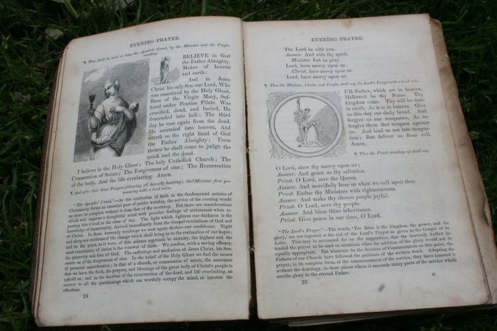 Vintage Book of common prayer United church of England and Ireland