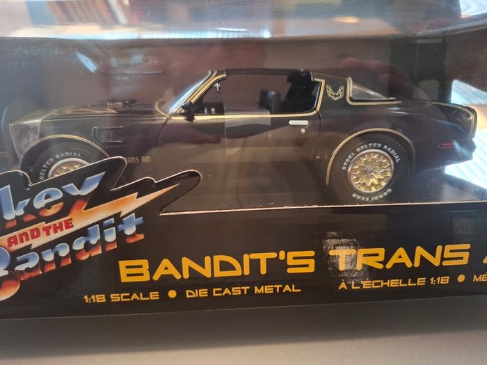 Smokey + The Bandit Trans Am by ERTL - 1/18 - NEW in BOX