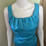 Ocean blue midi dress Image 2