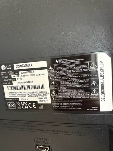 LG smart tv
