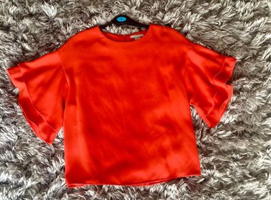 Dressy orange top