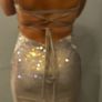 Debs dress champagne size 6-8 Image 3
